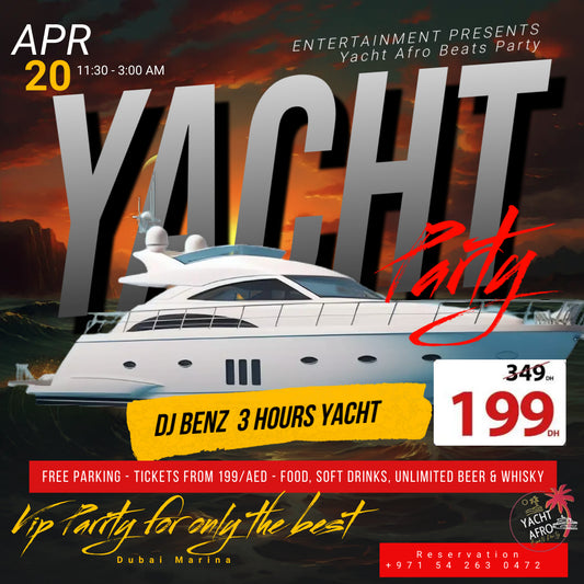 Yacht Afro Beats Party